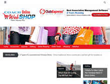 Tablet Screenshot of coachonlinewebshop.com